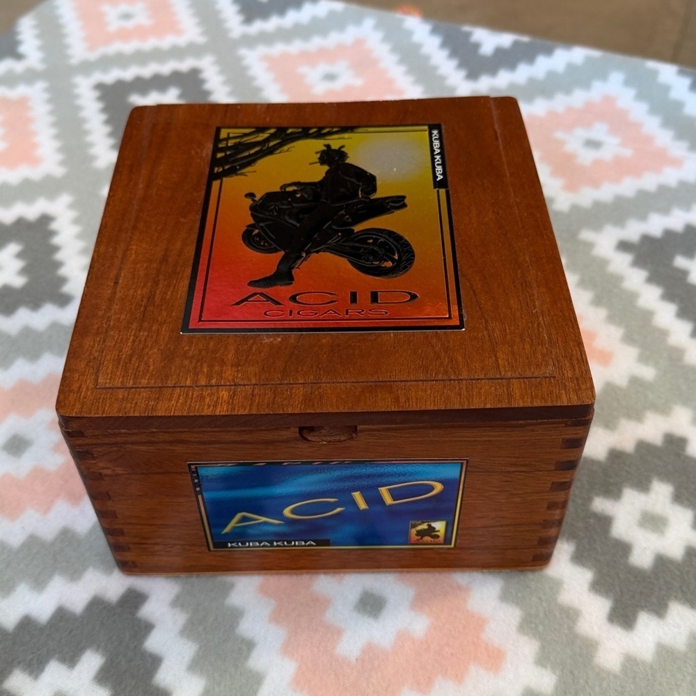 Wooden Cigar Storage Box